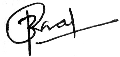 Signature of Prakash Raval
